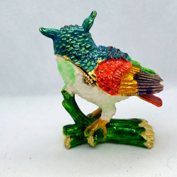 🦉Creature Couture Owl Trinket Box - Picture 3 of 8